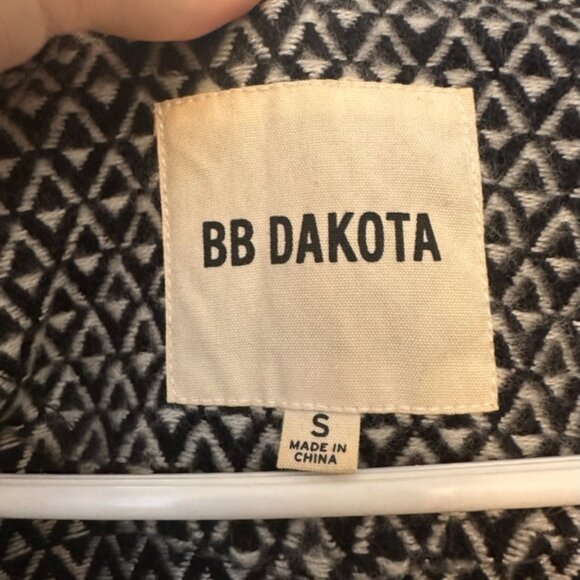 BB Dakota Myles Blanket Coat with Belt, Ombre, Size S - Picture 7 of 11